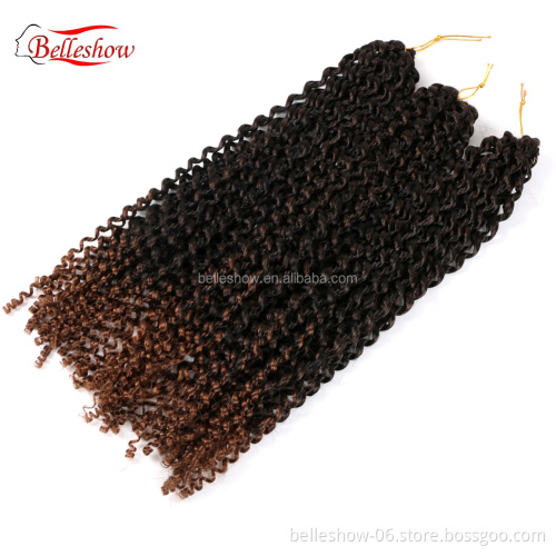Hot sell Passion Twist Hair Water Wave Synthetic Braids For passion twist hair supplier